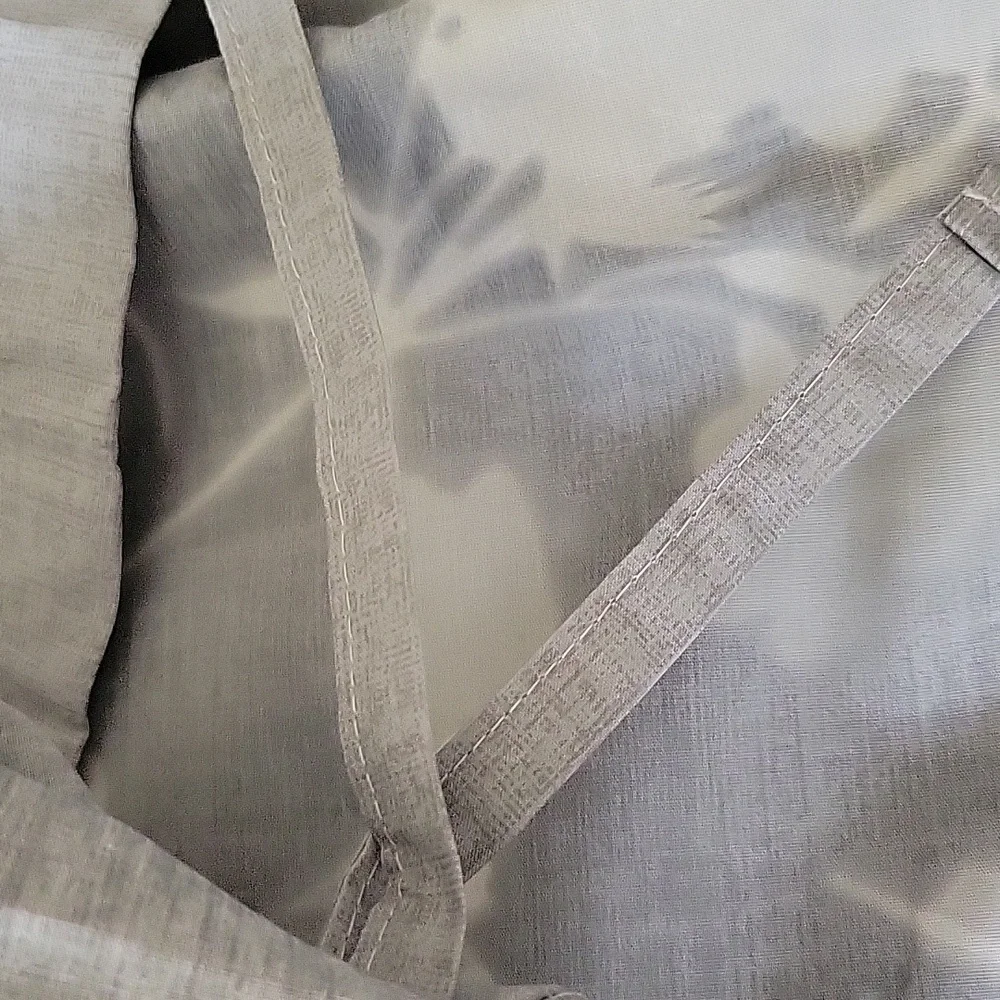 NEW Kenneth Cole Merrion Organic Cotton Grey Duvet Cover Set - Full - Queen
